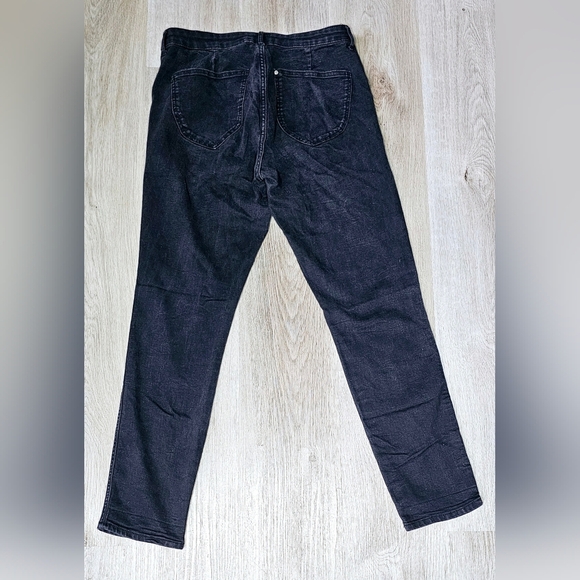 Size 31 H&M Black Skinny Ankle Jeans - Picture 6 of 6